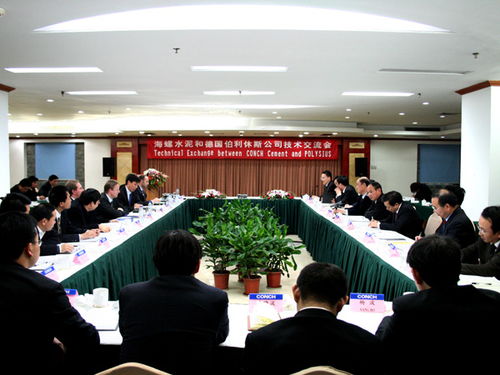 海螺水泥與伯利休斯公司深化技術(shù)交流，共謀綠色發(fā)展新篇章